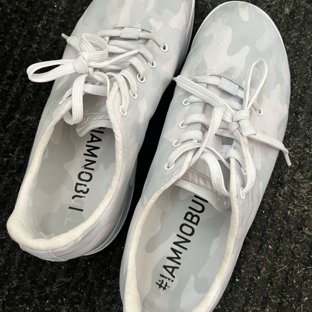 NOBULL White Camo Sneakers